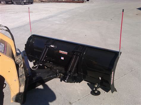 best snow plow for skid steer|skid steer snow plow mount.